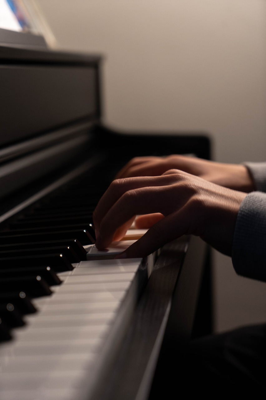 piano, music, instrument-
